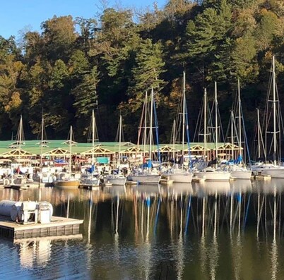 CABIN AT THE COVE at Watauga Lake!