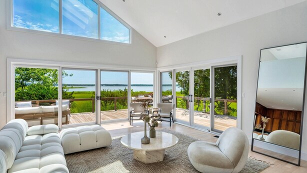 Maison, plusieurs lits (Beach Road Retreat) | Salle de séjour