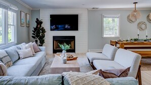 Hus, flere senger (Villa Hermosa Southampton) | Oppholdsområde