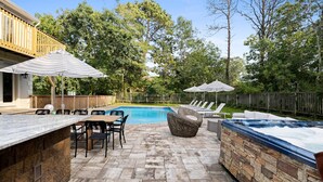 Hus, flere senger (Villa Hermosa Southampton) | Basseng