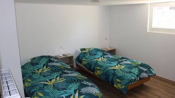 2 slaapkamers, reisbedje, gratis wifi