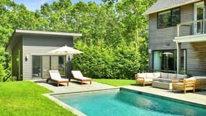House, Multiple Beds (Water Mill Wooded Escape) | Pool | Outdoor pool, a heated pool