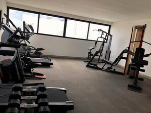 Fitness facility - Gorgeous Penthouse! Private Terrace+ Jacuzzi+ View! (Playa del Carmen)