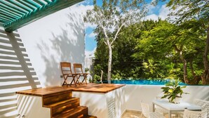 Outdoor dining - Relaxing 5BR Villa Playcar! Infinity Pool!! A/c!! (Playa del Carmen)