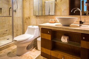 Bathroom - LUX 2BR Condo w/ Pool+ocean Views! Steps to Beach! (Playa del Carmen)