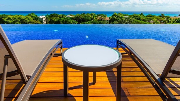 Pool - LUX 4BR Condo! Ocean Views! Pool! (Mexico City)