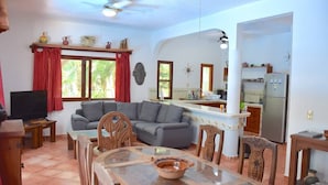 Living area - Two Condos Next to Golf in Playacar!4br! Sleeps 12 (Playa del Carmen)