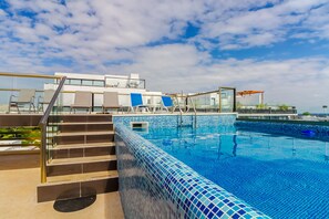 Outdoor pool - Beautiful Bright 2BR Penthouse! Private Pool!! (Playa del Carmen)