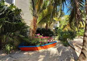 Property grounds - Romantic Condo Best Retreat for a Couple 1 Block From the Beach Progreso East (Progreso)
