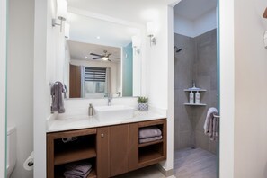 Bathroom - 2 Rooftop Pools! Centre of the Romantic Zone! Huge 1 Bedroom! (Puerto Vallarta)