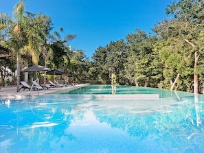 Outdoor pool, a lap pool - Amazing 2br! Private Jacuzzi!! Breathtaking Views!! (Akumal)