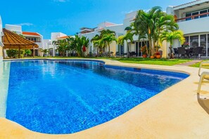 Alberca al aire libre 