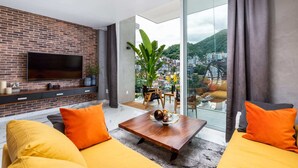 Living area - Casa Magnifica 1 Bedroom Penthouse (Puerto Vallarta)