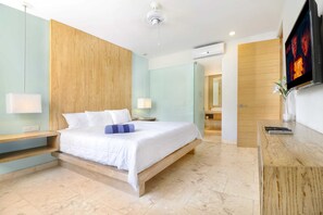 1 habitación y espacio para trabajar con laptop 