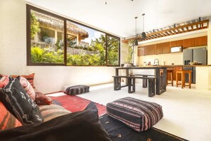 Living area - PH Private Rooftop With Pool Boho Chic 2 BR in Tulum (Tulum)