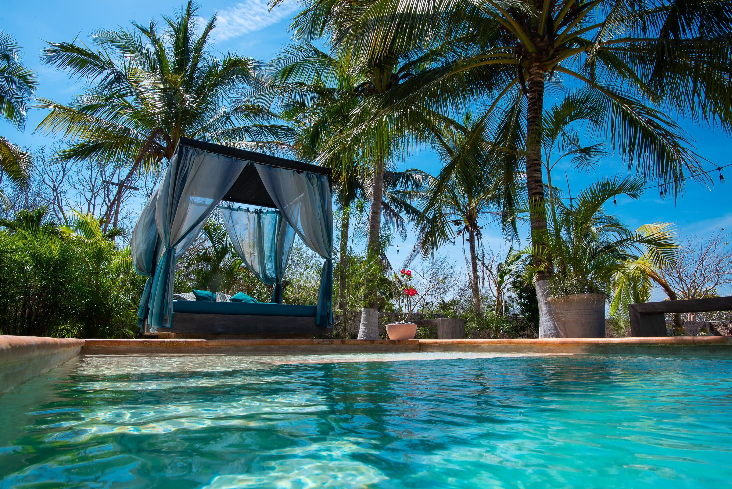 Alberca al aire libre 