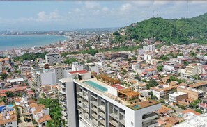 Exterior - Casa De Oro - Amazing Ocean & City Views & Incredible Amenities - New 1 Bedroom 1 Bath at Sailview 180 (Puerto Vallarta)