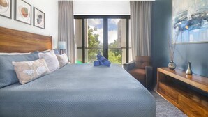 Room - Brand New-modern Scaped 2 BR Condo in the new Heart of Playa del Carmen!!! Sleeps 4 (Playa del Carmen)