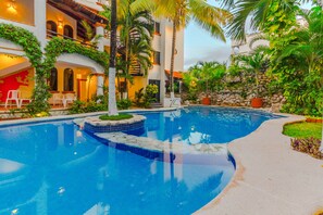 Alberca al aire libre 