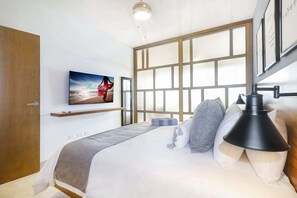 1 bedroom, laptop workspace, iron/ironing board, bed sheets - 1 BR #1 Location! Condo Ipana. Brand new W/ 3 Rooftop Pools, Gym and Rooftop bar With Ocean View.!!! (Playa del Carmen)