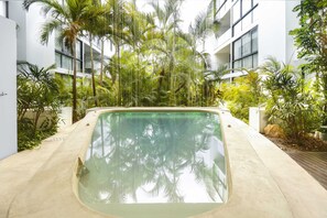Pool - Anah Deluxe 2 BR With Rooftop Views, GYM and Parking !!! (Playa del Carmen)