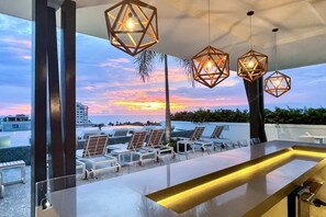 Terrace/patio - Casa Bella - Brand New 1 Bed 2 Bath Avida Residence (Puerto Vallarta)