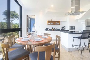 Dining - Anav- A-41 Beautiful 2 Bedroom Penthouse Condo With Spacious Private Rooftop Terrace (Akumal)