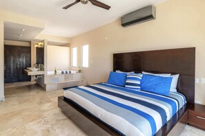 3 bedrooms, laptop workspace, iron/ironing board, bed sheets