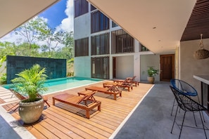 Balcony - New Luxe Spacious Loft ! Private Pool & Garden!! (Tulum)