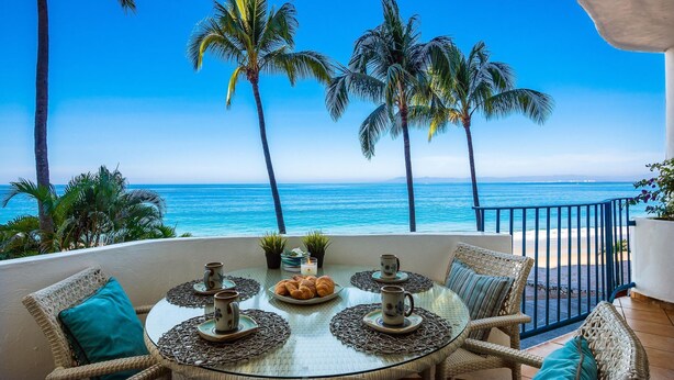 Unclassified image, 1 of 45, button - Pristine Beach Front Views at Punta Negra! Sunset Casa 2 BD 2 BA (Puerto Vallarta)