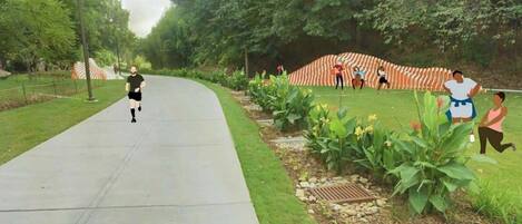 Terrein van de accommodatie