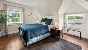 2 soverom, skrivebord, strykejern/-brett og wi-fi (inkludert)