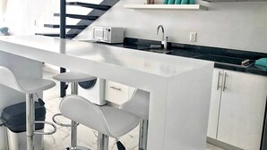 Private kitchen - NEW Gorgeous 2-br Steps From Quinta Avenida! (Playa del Carmen)