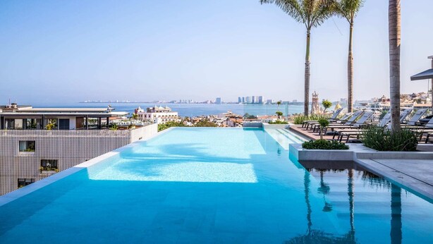 Outdoor pool - Brand New! 1 BR 2 BA Penthouse at D'esire Luxury Residences! Heart of the Romantic Zone! (Puerto Vallarta)