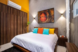 1 bedroom, laptop workspace, iron/ironing board, bed sheets - Brand New! 1 BR 2 BA Penthouse at D'esire Luxury Residences! Heart of the Romantic Zone! (Puerto Vallarta)