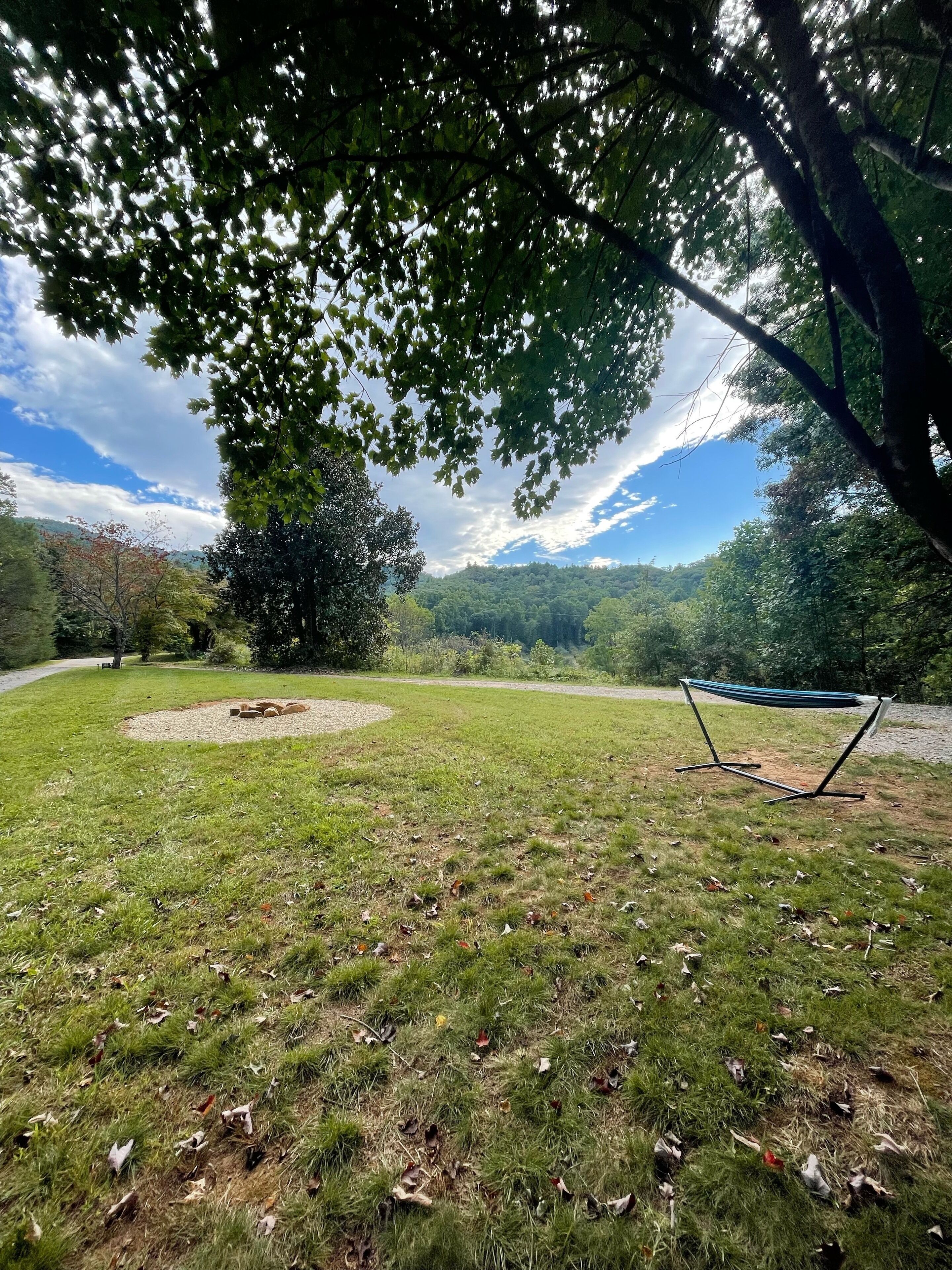 Relax in the hammock and take in the fresh mountain air! 