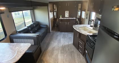 Private RV with free parking