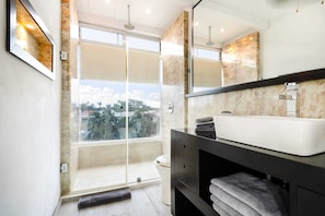 Bathroom - 3 BR PH w Private Pool & Jacuzzi two Blocks From the Beach (Playa del Carmen)