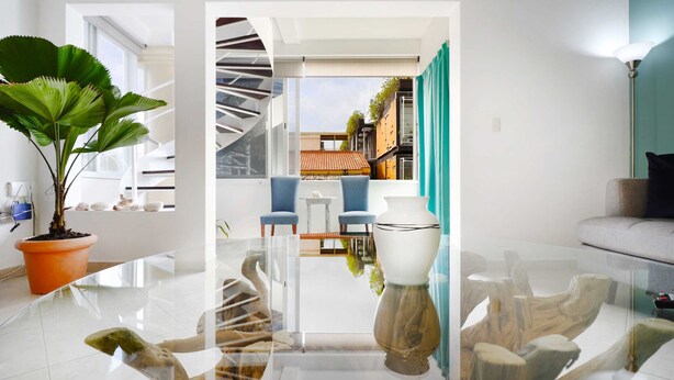 Interior - 3 BR PH w Private Pool & Jacuzzi two Blocks From the Beach (Playa del Carmen)