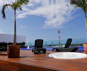 Alberca al aire libre 