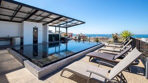 Outdoor pool - 5D Neighbourhood! Modern New, 1 Bed 1 Bath Rooftop Shared Pool! (Puerto Vallarta)