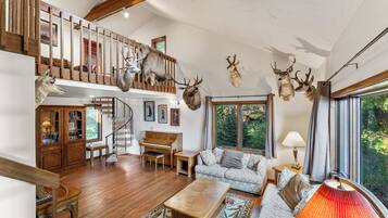 Smart TV, fireplace, offices