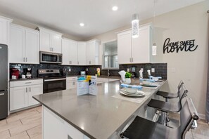Private kitchen - Treat Retreat at Storey Lake #418 by Shine Villas (Kissimmee)