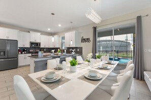 Dining room - Treat Retreat at Storey Lake #418 by Shine Villas (Kissimmee)