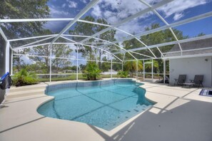 Villa, 3 Bedrooms | Pool | A heated pool - Magic Sunrise #417 by Shine Villas (Davenport)