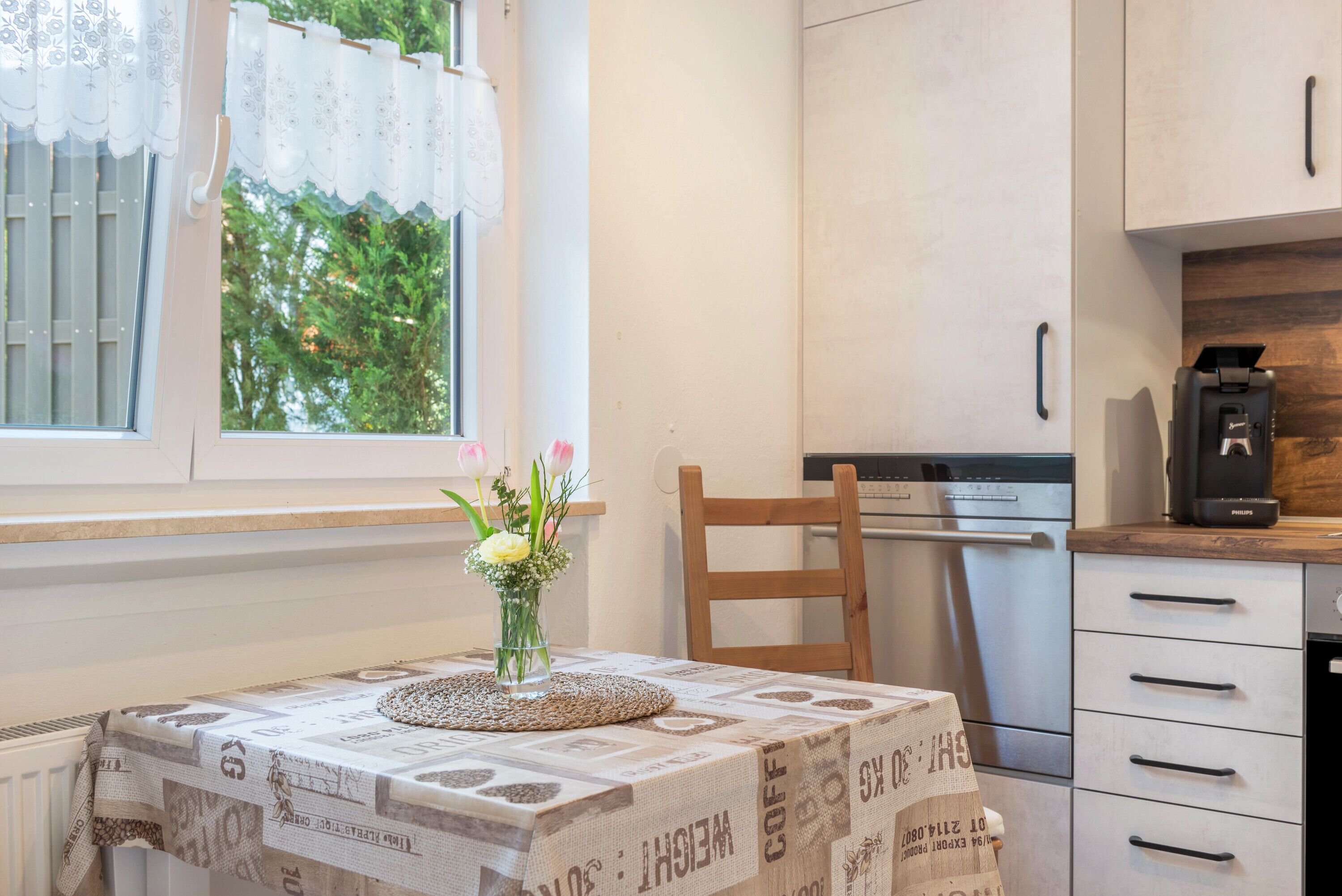 Kühlschrank, Ofen, Herdplatte, Geschirrspüler