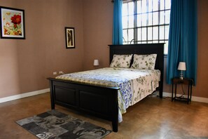 1 bedroom, in-room safe, desk, iron/ironing board - 1Bdrm, A/C, Wi-Fi, Washer & Dryer - Spacious Apt (Kingston 6)