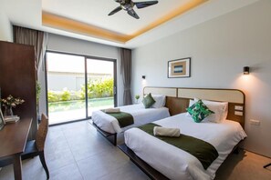 4 bedrooms, desk, WiFi