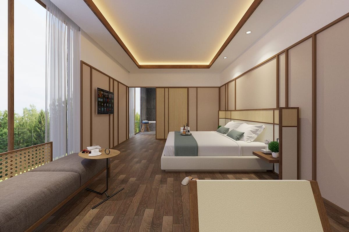 Executive Villa | 2 bedrooms, in-room safe, soundproofing, free WiFi