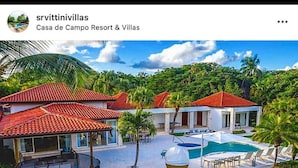 A resort with multiple villas, a swimming pool, and lush greenery. - Snrvittinivillas Mng Spacius and Best Loc in Casa de Campo Resorts Gr8 Villa (La Romana)
